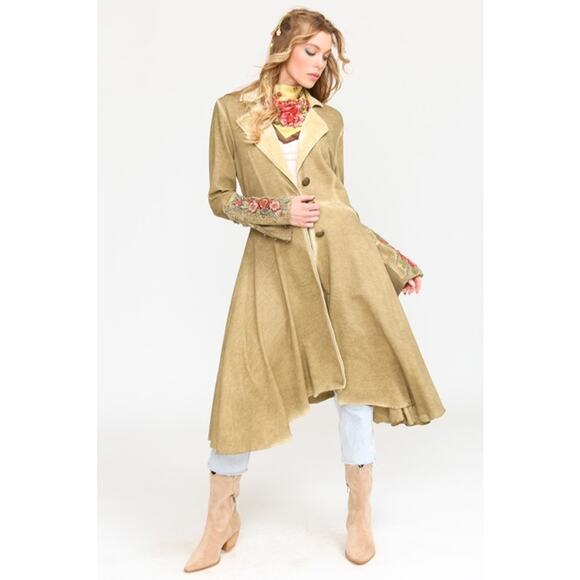 Aratta Antique Bronze Size Small The Heart of Autumn Coat